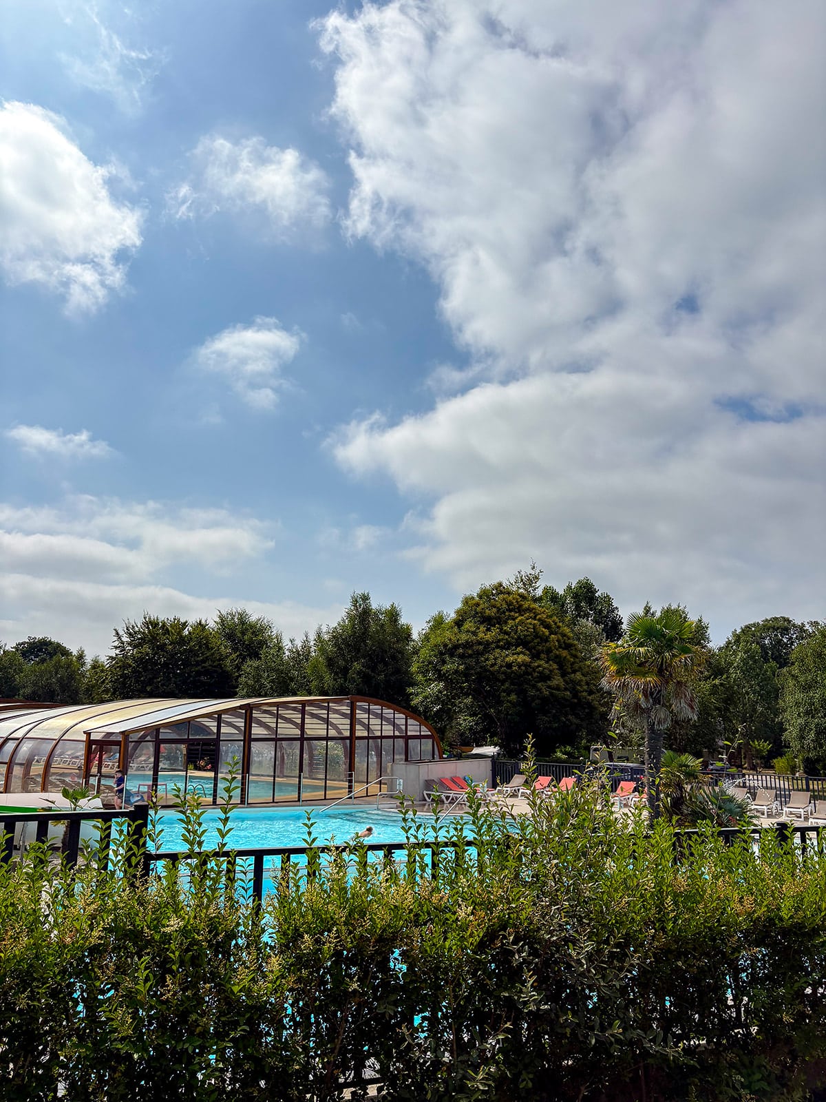 Espace aquatique d'un camping Breton, Le Kervilor