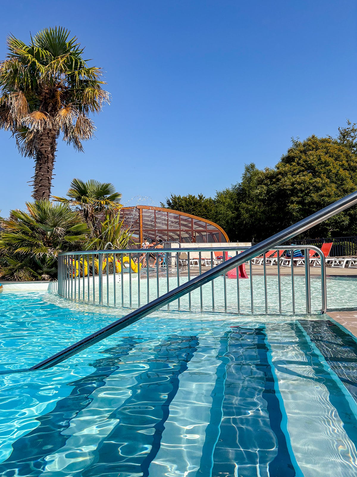 Marche d'espace aquatique